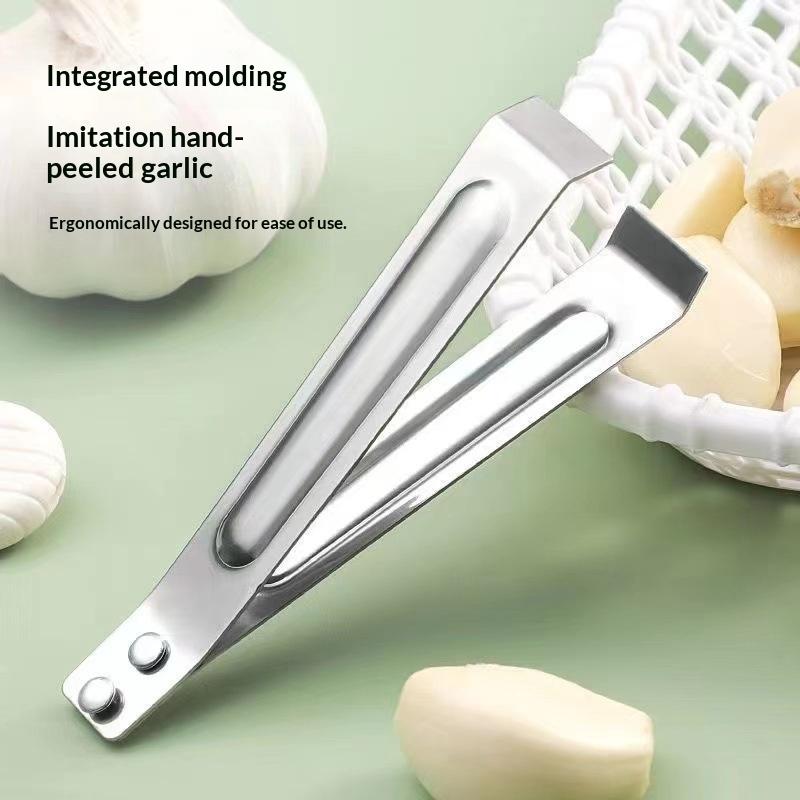 Home Cooking Restaurants - Pinza para pelar ajo de acero