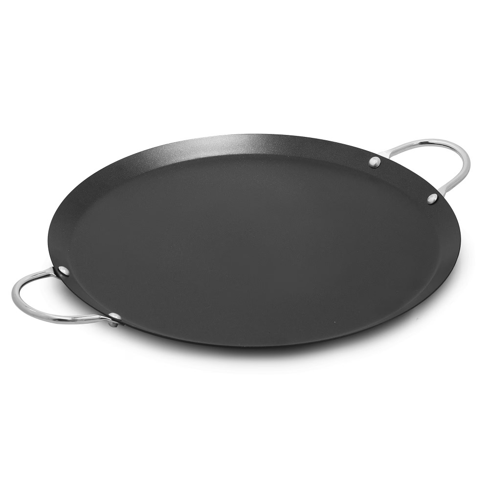 Comal Griddle Round - Comal Redondo Antiadherente de Acero al
