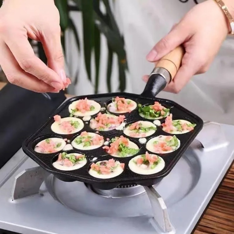 Sartén Takoyaki para hornear,  - Dosa Pan Iron reseña y precio