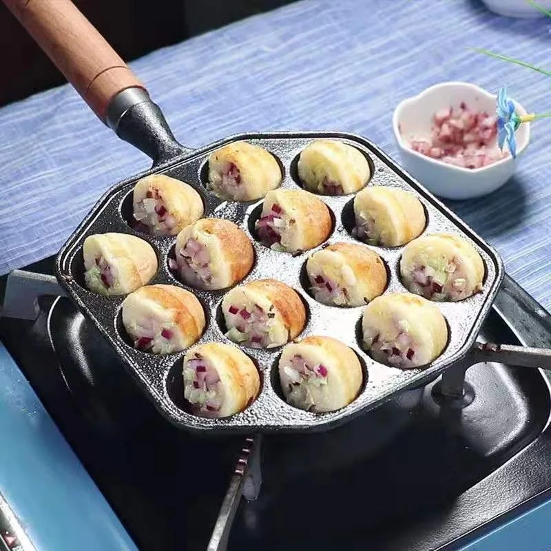 Sartén Takoyaki para hornear,  - Dosa Pan Iron reseña y precio