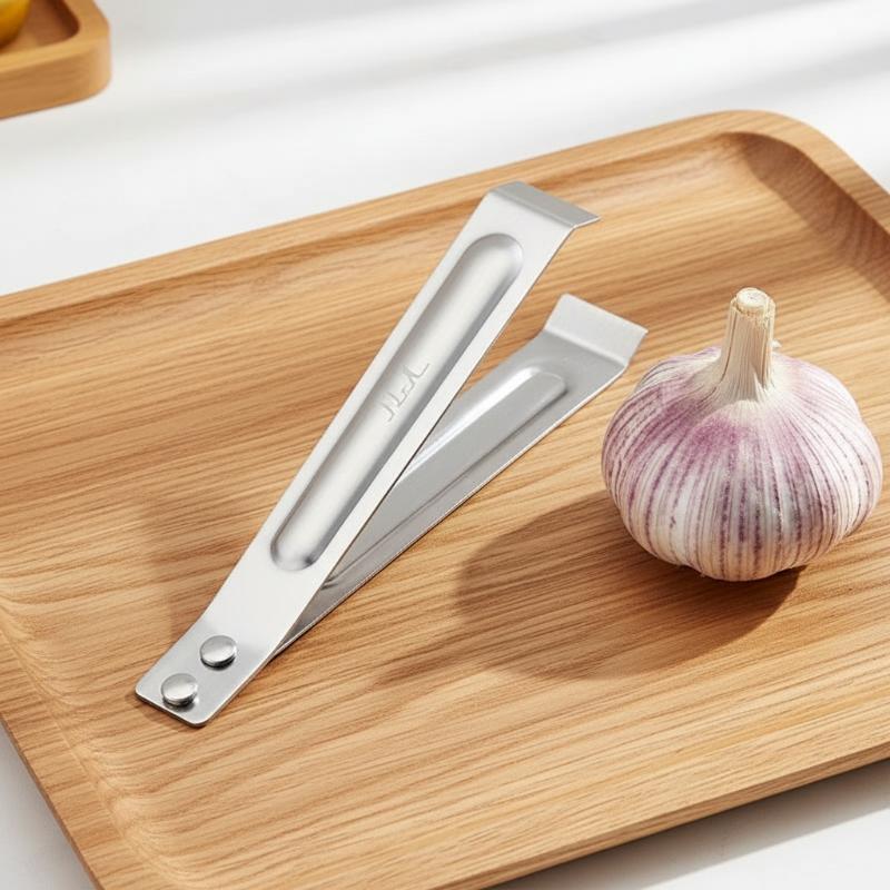 Pinza para pelar ajo de acero  - Home Cooking Restaurants reseña y precio