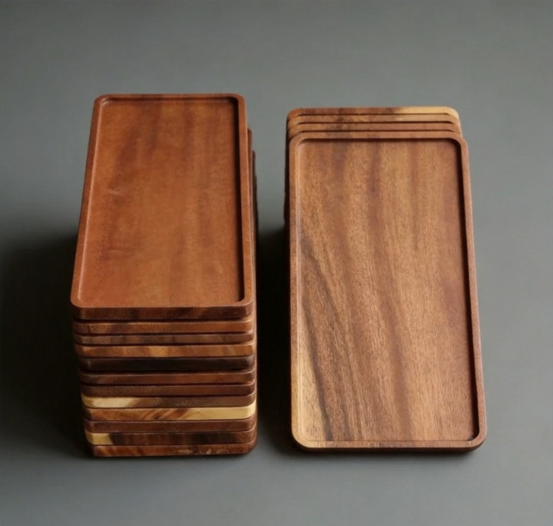 Bandeja Rectangular de Madera  - Home Cooking Recipes reseña y precio
