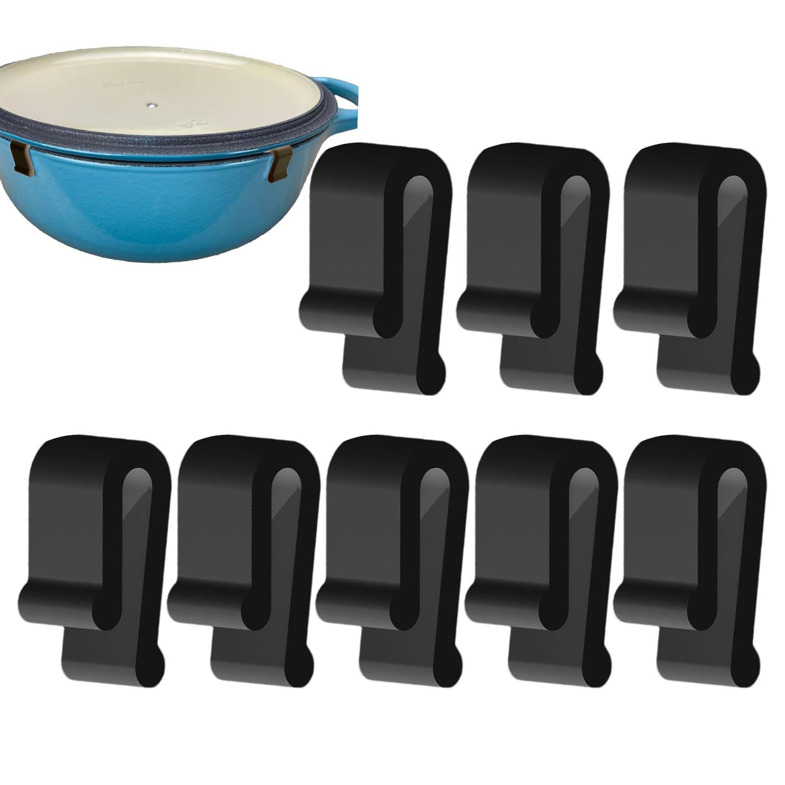 Clips protectores de silicona  - Dosa Pan Iron reseña y precio