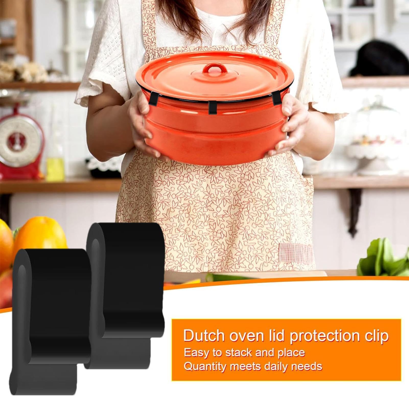 Clips protectores de silicona  - Dosa Pan Iron reseña y precio