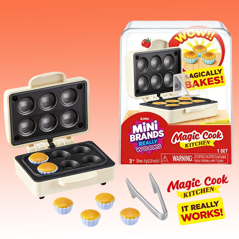 ZURU Mini Brands Magic Cook Ki - Home Cooking Appliances reseña y precio