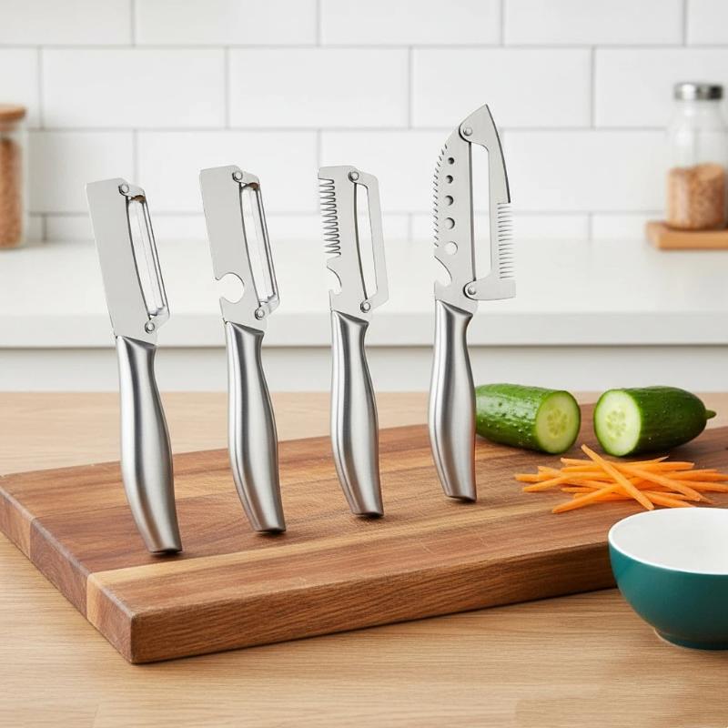 Pelador de Verduras 5 en 1 con - Dosa Pan Iron reseña y precio
