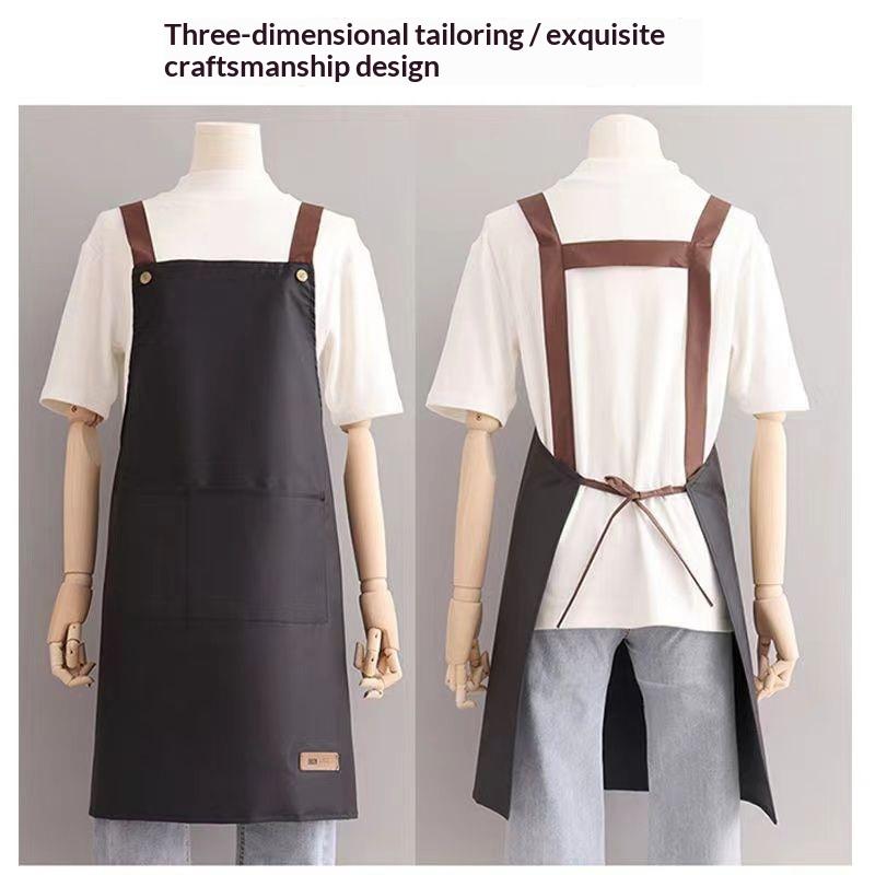 【SY】Delantal impermeable y res - Home Cooking Restaurants reseña y precio
