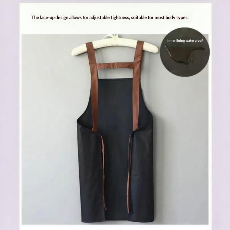 【SY】Delantal impermeable y res - Home Cooking Restaurants reseña y precio