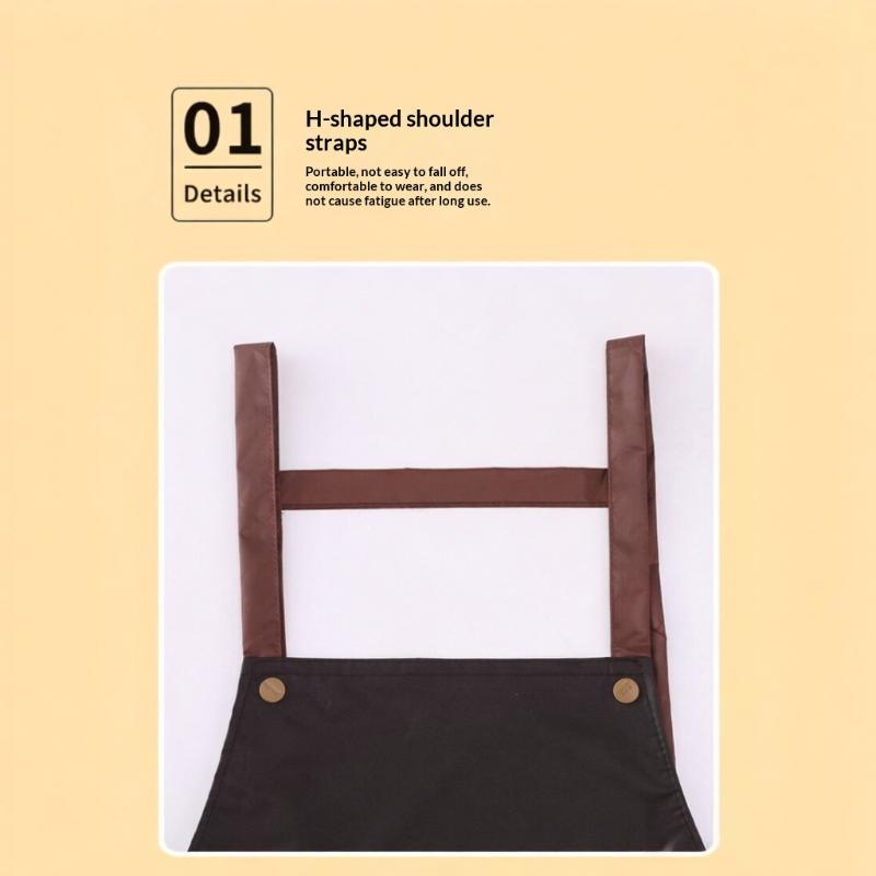 【SY】Delantal impermeable y res - Home Cooking Restaurants reseña y precio