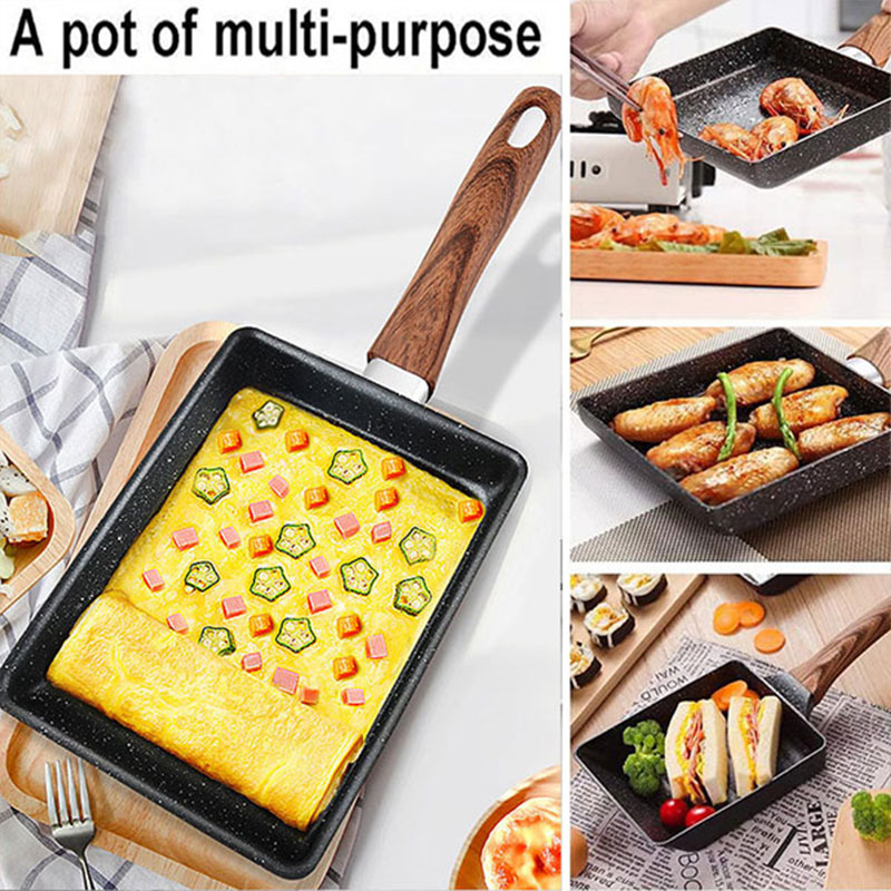 Tamagoyaki sartén para tortill - Dosa Pan Iron reseña y precio