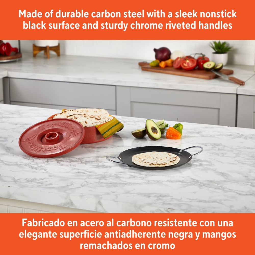 Comal Redondo Antiadherente de - Comal Griddle Round reseña y precio