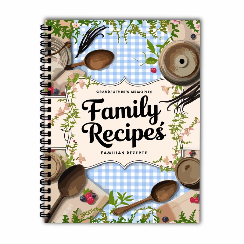 Libro de Recetas A5, Cuadrícul - Home Cooking Cookbook reseña y precio